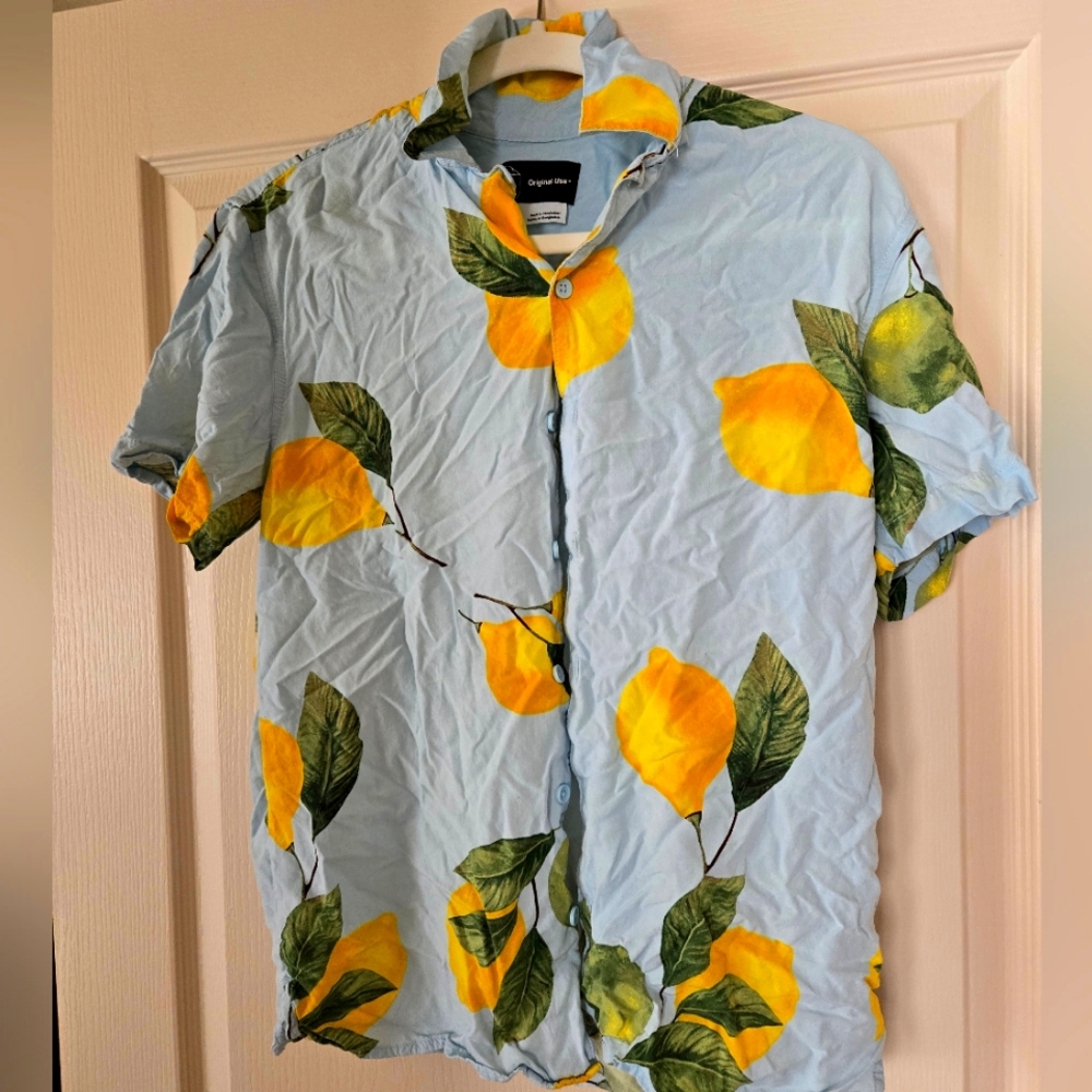Blue Original Use lemon shirt